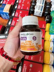 Viên Nhai Bổ Sung Kẽm + Vitamin C Healthy Care Cho Trẻ Em - Hỗ Trợ Tăng Cường Miễn Dịch, Giúp Bé Ăn Ngon, Hấp Thu Tốt Hơn
