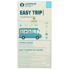 Easy Trip hỗ trợ cải thiện buồn nôn, chóng mặt do say tàu xe hộp 10 gói x 15ml