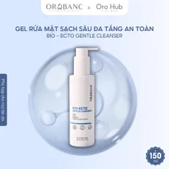 Gel Rửa Mặt Sạch Sâu Đa Tầng, Cấp Ẩm, Phục Hồi, An Toàn Cho Da Nhạy - Bio Ecto Gentle Cleanser 150ml