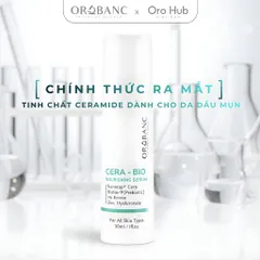 Tinh Chất Orobanc Giảm Mụn, Làm Dịu, Giảm Dầu, Phục Hồi Da Cera Bio Nourishing Serum 30ml