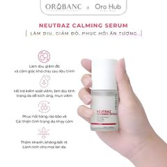Tinh Chất Orobanc Làm Dịu Da, Giảm Đỏ, Phục Hồi - NeutraZ Calming Serum 30ml
