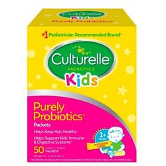  Hộp gói men vi sinh cho bé Culturelle Purely Probiotics Kids Packets Hộp 50 gói
