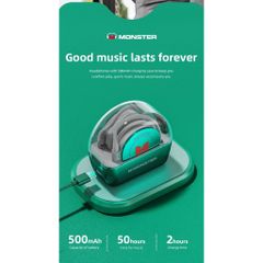 Tai Nghe Bluetooth TWS Monster Airfree GT07 - Tai Nghe Thể Thao Treo Vành Tai, Khử Ồn, Pin Lâu