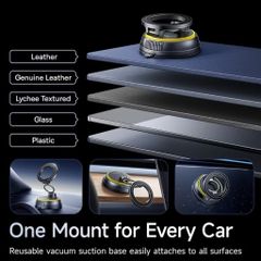 Đế Giữ Điện Thoại Trên Oto Baseus PrimeTrip VC2 Flex Magnetic Car Mount - Hút Nam Châm Từ Tính 720°