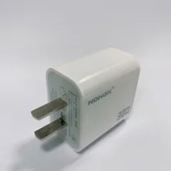 Củ Sạc Nhanh 30W Nohon F002 Công Nghệ Gan Nhỏ Gọn Cổng Type C Chuẩn PD Chứng Chỉ CCC Fullbox