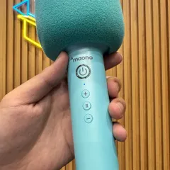 Micro Karaoke Bluetooth Không Dây Maono MKP100 3 Trong 1, Hỗ Trợ TWS Kết Nối 2 Mic Song Ca