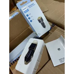 Tẩu Sạc Nhanh Oto Xe Hơi Philips 2 Cổng 52.5W Usb C PD 30w Usb A 22.5w