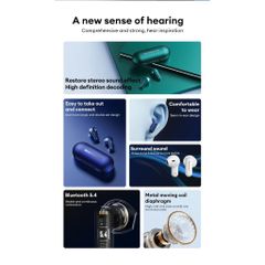 Tai Nghe Bluetooth TWS Monster Airmars XKT25 Hifi Stereo, 2 Mic Đàm Thoại HD, Bluetooth 5.4, Giảm Ồn