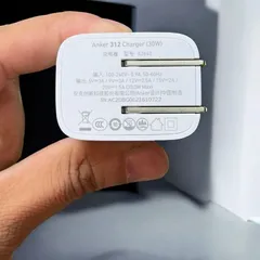 Bộ Củ Sạc Nhanh Anker 30W 312 – B2640 kèm Cáp C to C Hỗ Trợ PD