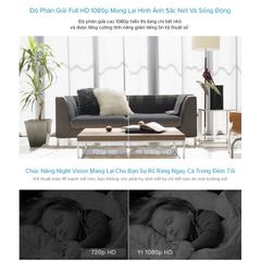 Camera Wifi Yi Home 1080P - Camera An Ninh Giám Sát Cảnh Báo Chống Trộm Bản Quốc Tế