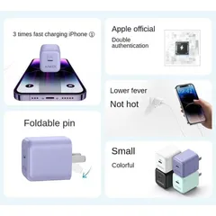 Củ Sạc Nhanh Anker 312 - A2678 20W Công Nghệ PD Type C, Nhỏ Gọn An Toàn
