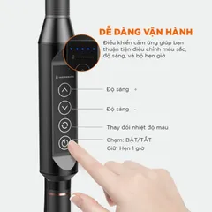 Đèn LED Cây Kiêm Đèn Bàn Chống Cận Taotronics TT-DL060 Kim Loại 12W, 5 Chế Độ Màu 5 Mức Sáng, Cảm Ứng, Hẹn Giờ