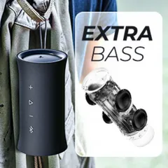 Loa Bluetooth AXLOIE O2 - Chống Nước IPX7, TWS , Extra Bass, 10W, Mic Tích Hợp (Hàng À Má Zôn )