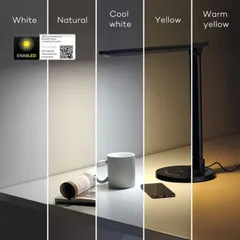 Đèn bàn Taotronics TT-DL062/ TT-DL13/ SYMPA DL004 Chính Hãng 12W 5 Chế Độ Màu 10 Mức Sáng - Đèn Học Đọc Sách, Chống Cận