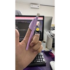 Bàn Chải Cho Bé Hãng MDB Dùng Ngón Tay - Lông Dupont Mềm Mại, Uốn Cong Linh Hoạt (Hàng À Má Zôn) Dùng Cho Bé 6+ Tháng