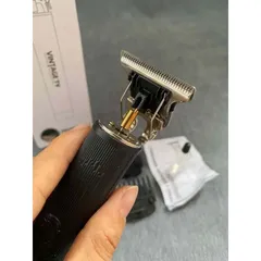 Tông Đơ Cắt Tóc Không Dây Vintage T9 Trimmer Professional - Máy Cắt Tóc Chuyên Nghiệp Chuẩn Salon Kèm Phụ Kiện An Toàn