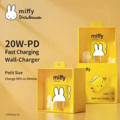 Củ Sạc Nhanh 20W MiPOW Miffy Công Nghệ GaN Cổng Type-C PD - Thiết Kế Mini