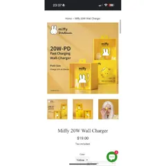 Củ Sạc Nhanh 20W MiPOW Miffy Công Nghệ GaN Cổng Type-C PD - Thiết Kế Mini