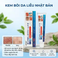 Kem bôi da liễu nhật bản Tái Tạo Da Hư Tổn Do Hắc Lào, Tổ Đỉa, Ghẻ Nước, Bỏng Nhiệt, Côn Trùng Cắn nấm glycerin Serum Mụn Diếp