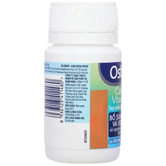 Thực phẩm bảo vệ sức khỏe Ostelin Calcium & Vitamin D3 lọ 30 viên