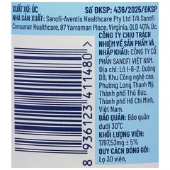 Thực phẩm bảo vệ sức khỏe Ostelin Calcium & Vitamin D3 lọ 30 viên