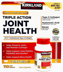 Viên uống UC II hỗ trợ khớp Kirkland Signature Triple Action Joint Health 110 V
