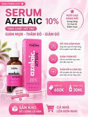Tinh chất Azelaic giúp giảm mụn & làm mờ thâm mụn Synergy Therm 10% Azelaic Acid Serum 30ml [hàng nhập khẩu]