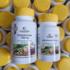 Ngừa tai biến Warnke Nattokinase Đức 60v 250v