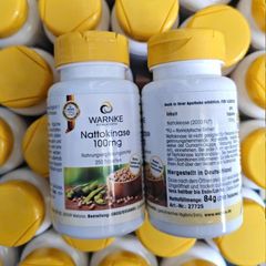 Ngừa tai biến Warnke Nattokinase Đức 60v 250v
