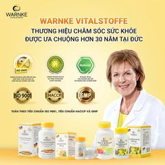Ngừa tai biến Warnke Nattokinase Đức 60v 250v