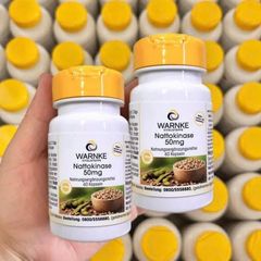 Ngừa tai biến Warnke Nattokinase Đức 60v 250v