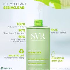 Sữa Rửa Mặt Dành Cho Da Dầu SVR Sebiaclear Gel Moussant 400ml [hàng nhập khẩu]