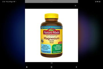 Viên Uống Magnesium Citrate 250mg Nature Made 120 viên - 140vien.Hỗ Trợ Sức Khỏe Xương và Cơ Bắp - Sản Phẩm Chất Lượng Từ Mỹ