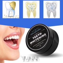 Deal 10/10 BỘT TRẮNG RĂNG THAN TRE HOẠT TÍNH 100% NATURAL TEETH WHITENING 760020