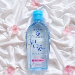 Nước tẩy trang dưỡng trắng Senka All Clear Water Micellar Formula White 230ml 760063