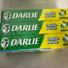 Combo 2 Kem đánh răng Darlie trắng sáng tinh chất chanh bạc hà của Darlie 170g 760121