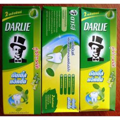Combo 2 Kem đánh răng Darlie trắng sáng tinh chất chanh bạc hà của Darlie 170g 760121