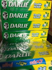 Combo 2 Kem đánh răng Darlie trắng sáng tinh chất chanh bạc hà của Darlie 170g 760121