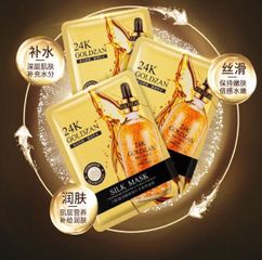 Hộp 10 Mặt nạ lụa 24k Goldzan cao cấp Có hàng 760124