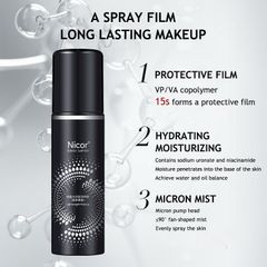 Xịt Khoáng Cố Định Lớp Trang Điểm Dưỡng Ẩm Kiềm Dầu Lâu Trôi 100ml Chai Xịt Khóa Lớp Trang Điểm Dưỡng HZMBB 760145