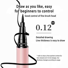 HOT Bút Kẻ Mắt SUAKE Dạng Lỏng black color kháng nước không nhòe make up lâu trôi 760302