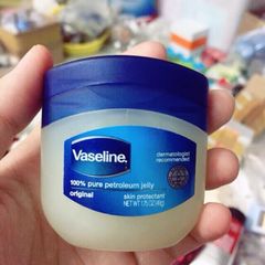 Sáp dưỡng ẩm Vaseline 100% Pure Petroleum Jelly Original 49g đa năng 760305