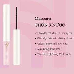 Mascara không thấm nước và mồ hôi lâu trôi làm cong dài mi đầu cọ nhỏ nội địa trung chính hãng 760316