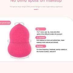 HOT Bông Mút make up ướt và khô hình quả bầu/giọt nước sắc màu ngẫu nhiên 760353