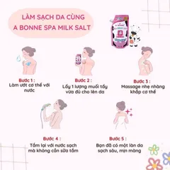 Muối Tắm Sữa Bò Tẩy Tế Bào Chết , Làm Sáng Da, Dưỡng Da Mịn Màng A Bonne Spa Salt Thái Lan 350g 760387