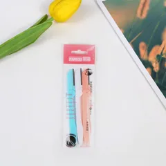 HOT Combo 3 Dao cạo chân mày nhiều sắc màu bén - Dao Cạo Mini Tiện Dụng 760442