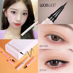 Bút Kẻ Mắt nước Với Thiết Kế Đầu Cọ Nhỏ Tiện Dụng WODWOD 760510