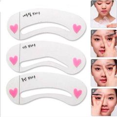 Bộ 3 Khuôn Kẻ Chân Mày Drawing Brow Guide 760511