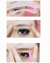 Bộ 3 Khuôn Kẻ Chân Mày Drawing Brow Guide 760511