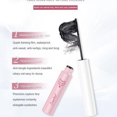 HOT Mascara chống hút những giọt mồ hôi / Mascara cọ nhỏ /không dễ nhòe chuốt mi oằn èo và dày 760553